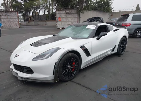 2016 Chevrolet Corvette Z06 из США, поврежденный, VIN 1G1YT2D60G5603606